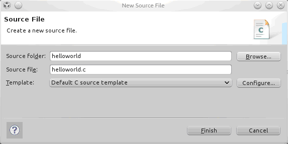 Создание проекта в Code Composer Studio — иллюстрация 6
