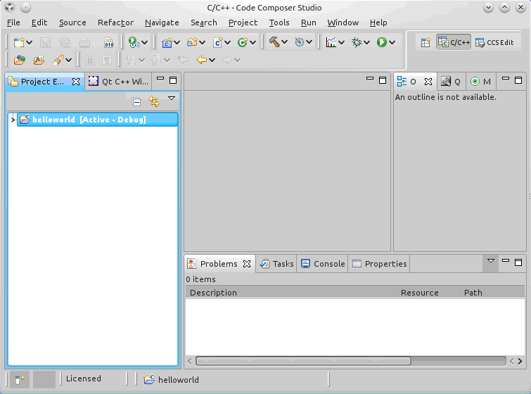 Создание проекта в Code Composer Studio — иллюстрация 5